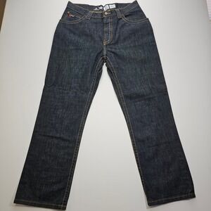 LAPCO FR Mens Modern Industrial Workwear Flame Resistant Jeans 36x32 Dark Wash